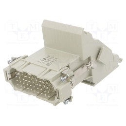 1 pcs x HARTING - 9210404611 - Connector: HDC, contact insert, male, Han D® AV, PIN: 40, 40+PE