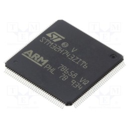 1 pcs x STMicroelectronics - STM32H743ZIT6 - IC: ARM microcontroller, 400MHz, LQFP144, 1.62÷3.6VDC, -40÷85°C