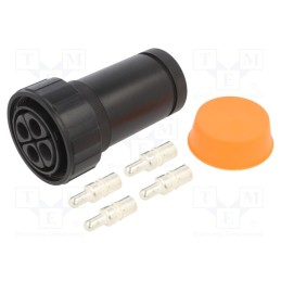 1 pcs x BULGIN - PXP9050/06/P/1 - Connector: circular, plug, male, PIN: 6, Buccaneer 9000, for cable