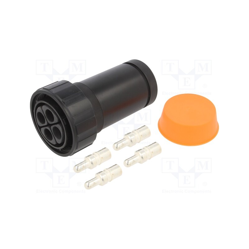 1 pcs x BULGIN - PXP9050/06/P/1 - Connector: circular, plug, male, PIN: 6, Buccaneer 9000, for cable