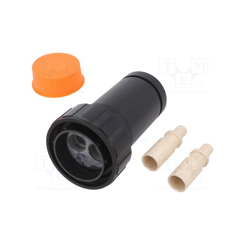 1 pcs x BULGIN - PXP9050/02/P/1 - Connector: circular, plug, male, PIN: 2, Buccaneer 9000, for cable