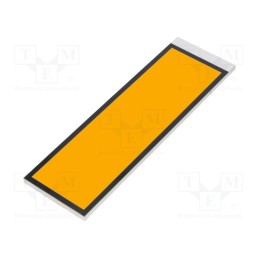 1 pcs x DISPLAY ELEKTRONIK - DE LP-509-A - Backlight, DE132, LED, Dim: 99x30.48x2.5mm, amber, 88.5x25.13mm