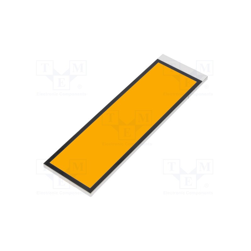 1 pcs x DISPLAY ELEKTRONIK - DE LP-509-A - Backlight, DE132, LED, Dim: 99x30.48x2.5mm, amber, 88.5x25.13mm