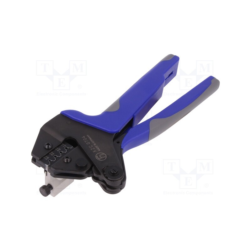 1 pcs x HIRSCHMANN - 932507005 XZC 0704 - Tool: for crimping, NR,ST, Application: terminals