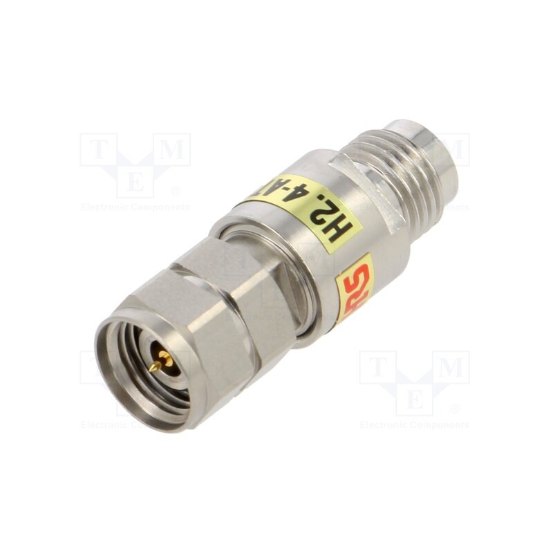 1 pcs x HIROSE - H2.4-AT(7)-PJ - Transition: attenuator, 2.4mm-AT, for cable, straight, 50Ω, 50GHz