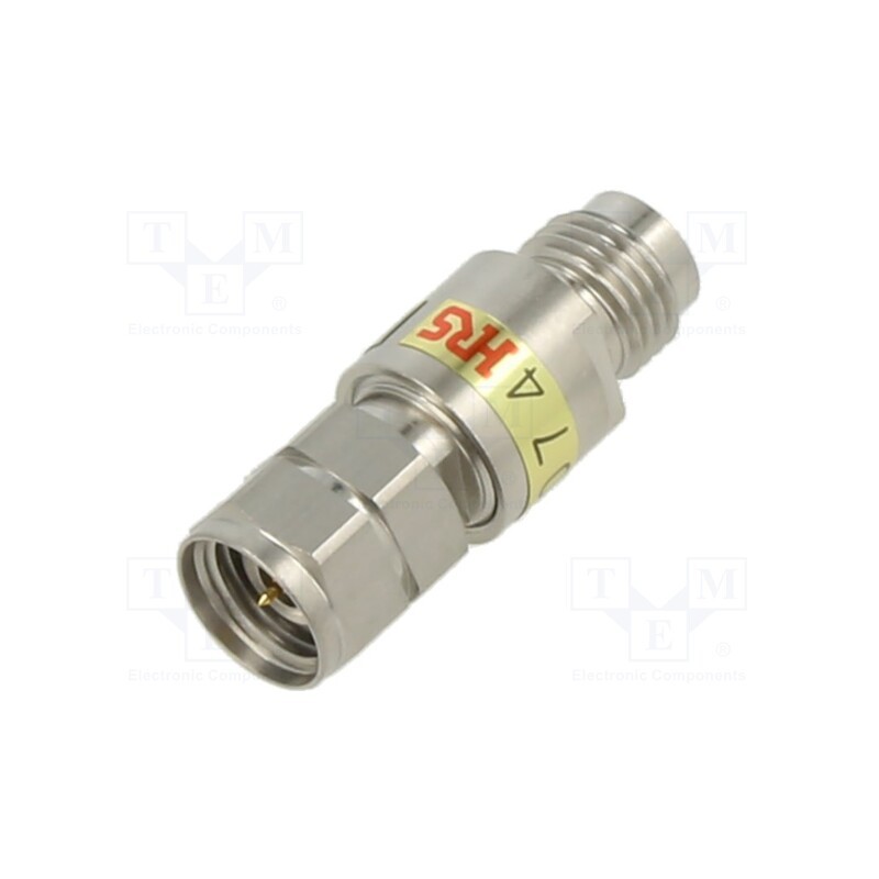 1 pcs x HIROSE - H2.4-AT(4)-PJ - Transition: attenuator, 2.4mm-AT, for cable, straight, 50Ω, 50GHz