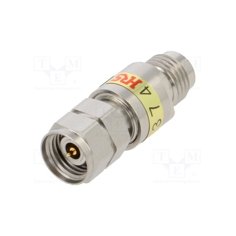 1 pcs x HIROSE - H2.4-AT(3)-PJ - Transition: attenuator, 2.4mm-AT, for cable, straight, 50Ω, 50GHz