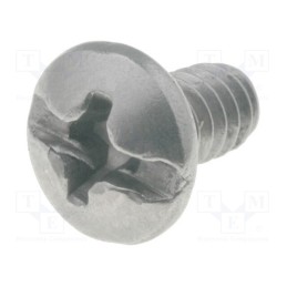 100 pcs x KEYSTONE - 9903 - Screw, UNC6-32x6.4, 32, Head: cheese head, Phillips, PH2