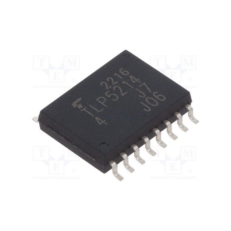 1 pcs x TOSHIBA - TLP5214(D4.E(O - Optocoupler, SMD, Ch: 1, Uinsul: 5kV, SO16L, Urmax: 800mV