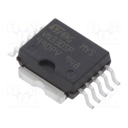 1 pcs x STMicroelectronics - VN330SP-E - IC: power switch, high-side, 1A, PowerSO10, 10÷36V