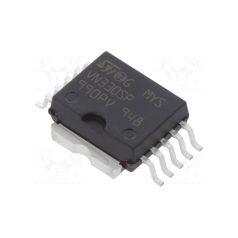 1 pcs x STMicroelectronics - VN330SP-E - IC: power switch, high-side, 1A, PowerSO10, 10÷36V