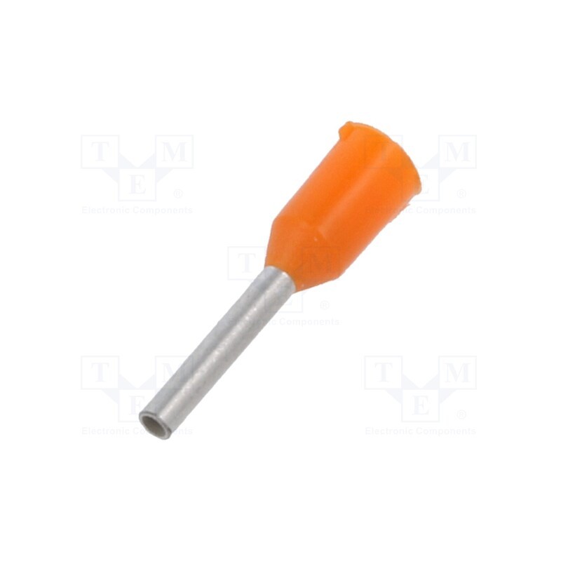 1000 pcs x BM GROUP - BM91501 - Tip: bootlace ferrule, insulated, copper, 0.5mm2, 8mm, tinned, tape