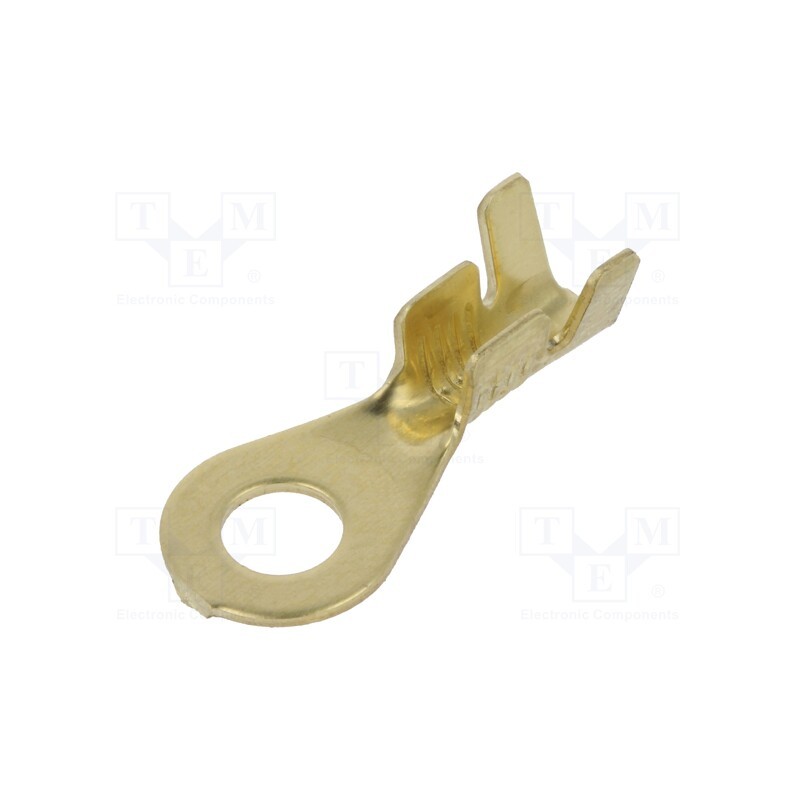 1000 pcs x IMP - 3804/M.05.00.3 - Tip: ring, M4, 1÷2.5mm2, crimped, for cable, straight, none, brass