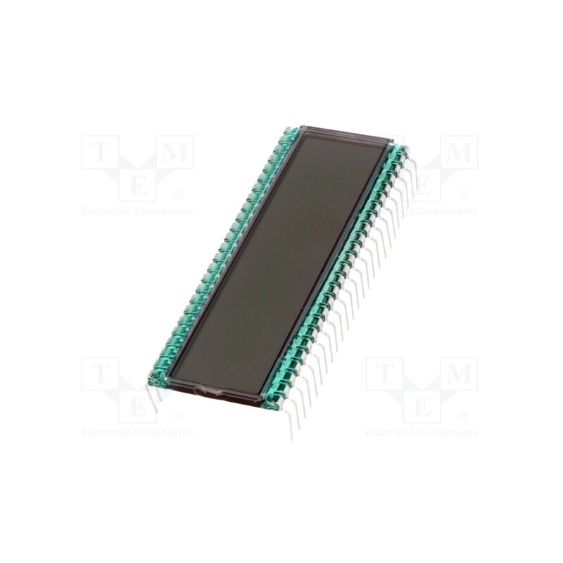 1 pcs x DISPLAY ELEKTRONIK - DE 126-RS-20/7,5/M - Display: LCD, 7-segment, STN Positive, No.of dig: 6, Char: 8.9mm