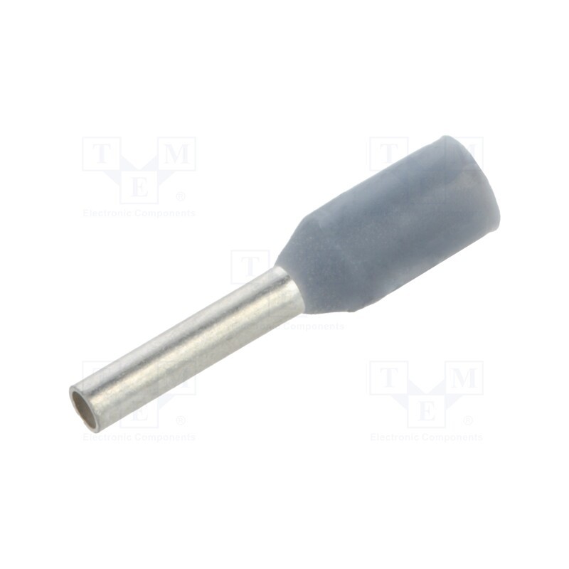 1000 pcs x BM GROUP - BM91602 - Tip: bootlace ferrule, insulated, copper, 0.75mm2, 8mm, tinned