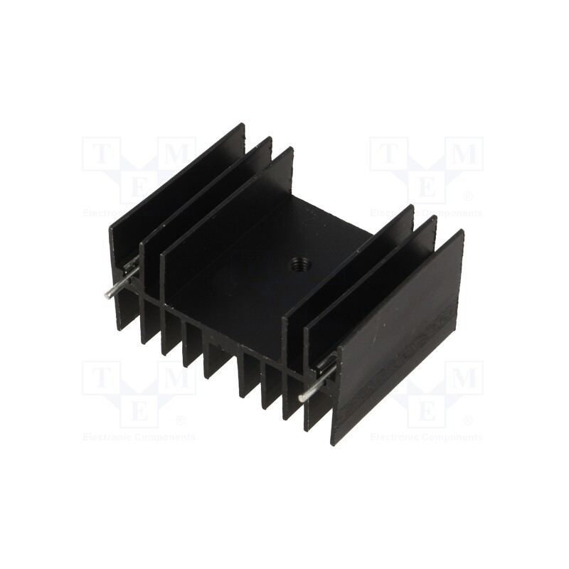 2 pcs x STONECOLD - RAD-DY-KY/3 - Heatsink: moulded, TO220,TO247, black, L: 30mm, W: 40mm, H: 20mm
