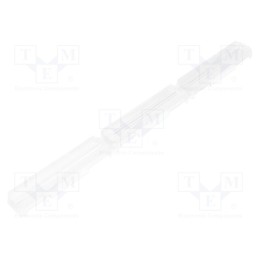 1 pcs x LEDIL - F14487_FLORENCE-1R-MAXI-WG - LED lens, rectangular, plexiglass PMMA, transparent, H: 11.04mm