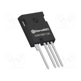 1 pcs x GeneSiC SEMICONDUCTOR - G3R75MT12K - Transistor: N-MOSFET, SiC, unipolar, 1.2kV, 29A, Idm: 80A, 207W