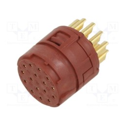 1 pcs x LAPP - 73002704 - Connector: M23, contact insert, PIN: 16, soldering, 7A, 100V