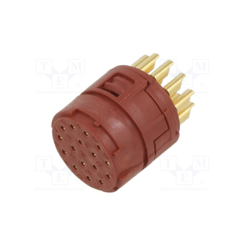 1 pcs x LAPP - 73002704 - Connector: M23, contact insert, PIN: 16, soldering, 7A, 100V