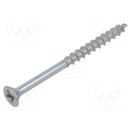 100 pcs x BOSSARD - 1347691 - Screw, for wood, 6x80, Head: countersunk, Pozidriv, PZ3, zinc, SPAX®