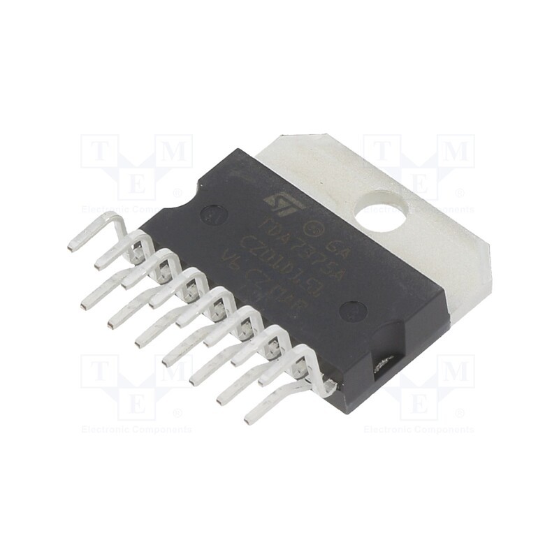 1 pcs x STMicroelectronics - E-TDA7375AV - IC: audio amplifier, Pout: 43W, stereo, 8÷18VDC, Ch: 2, Amp.class: AB