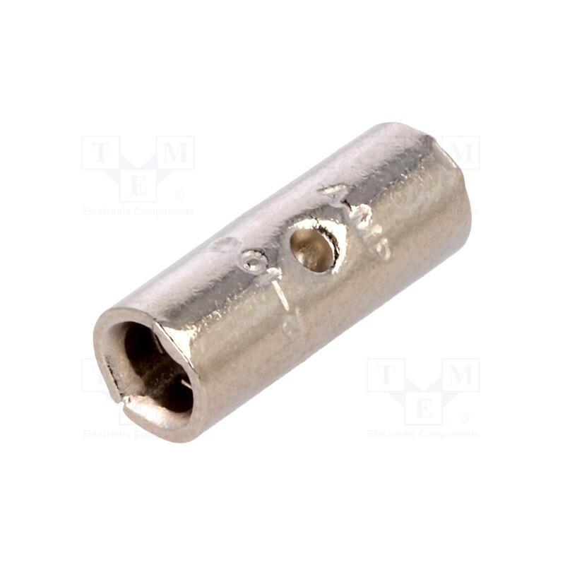 1 pcs x TE Connectivity - 323755 - Tip: butt splice, non-insulated, copper, 3÷6mm2, nickel plated