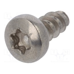 100 pcs x BOSSARD - 3137732 - Screw, 3.5x8, Head: cheese head, Torx®, TX15, A2 stainless steel