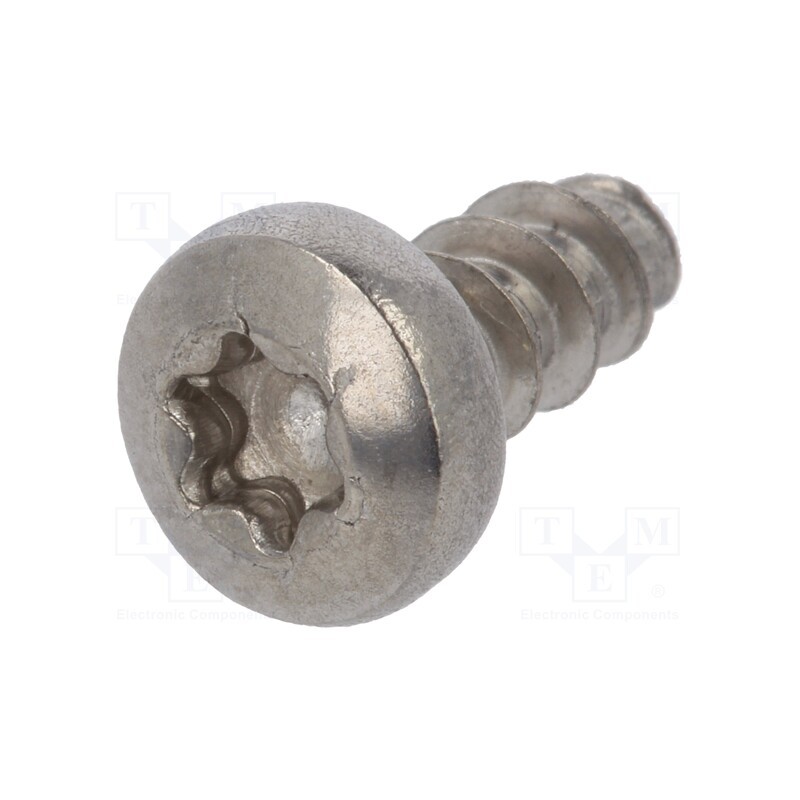 100 pcs x BOSSARD - 3137732 - Screw, 3.5x8, Head: cheese head, Torx®, TX15, A2 stainless steel