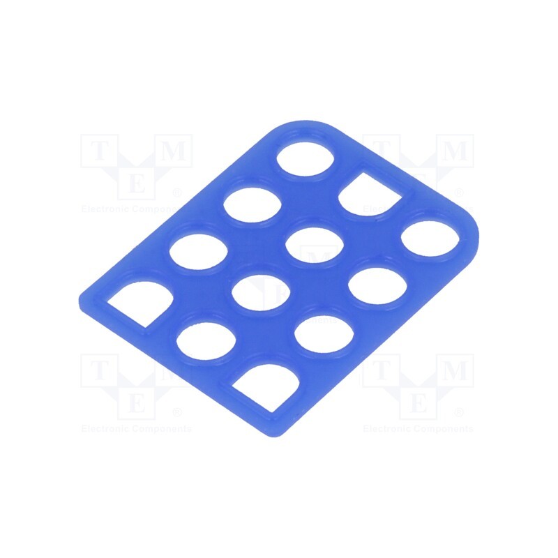 1 pcs x TE Connectivity - 794279-1 - Profile gasket, Universal MATE-N-LOK, 6.35mm, PIN: 12, Layout: 4x3