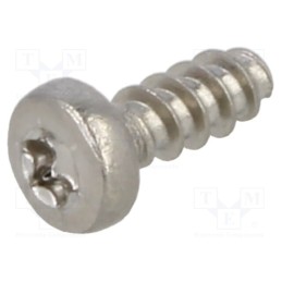 100 pcs x BOSSARD - 3205227 - Screw, 1.8x5, Head: cheese head, Torx®, TX06, A2 stainless steel