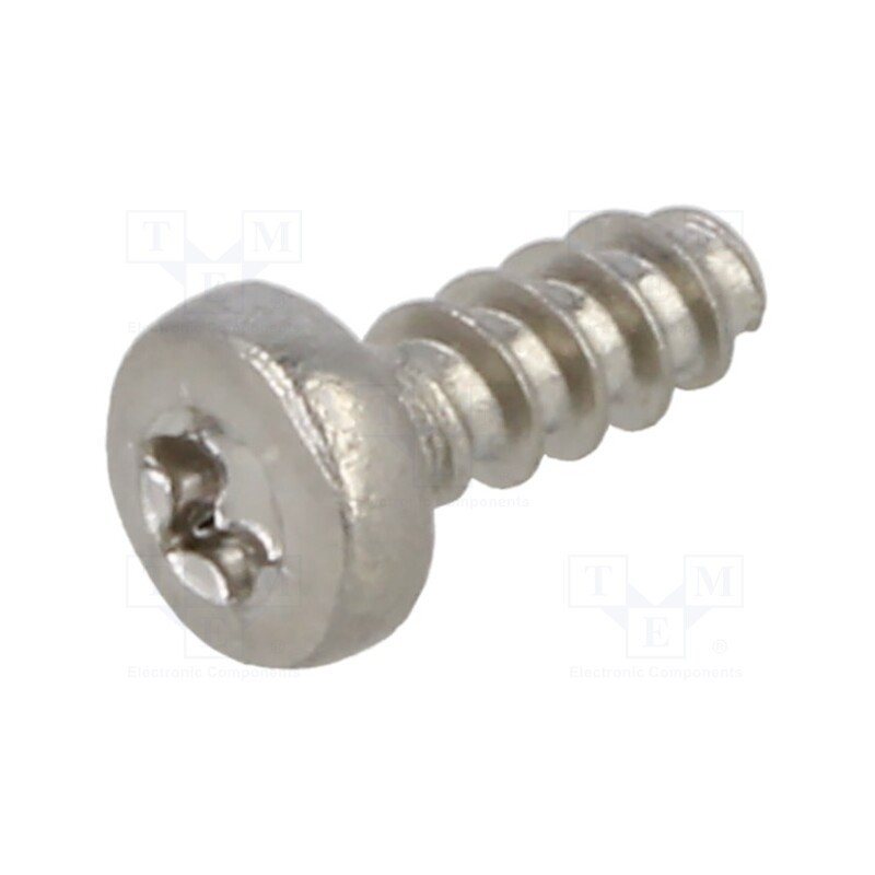 100 pcs x BOSSARD - 3205227 - Screw, 1.8x5, Head: cheese head, Torx®, TX06, A2 stainless steel