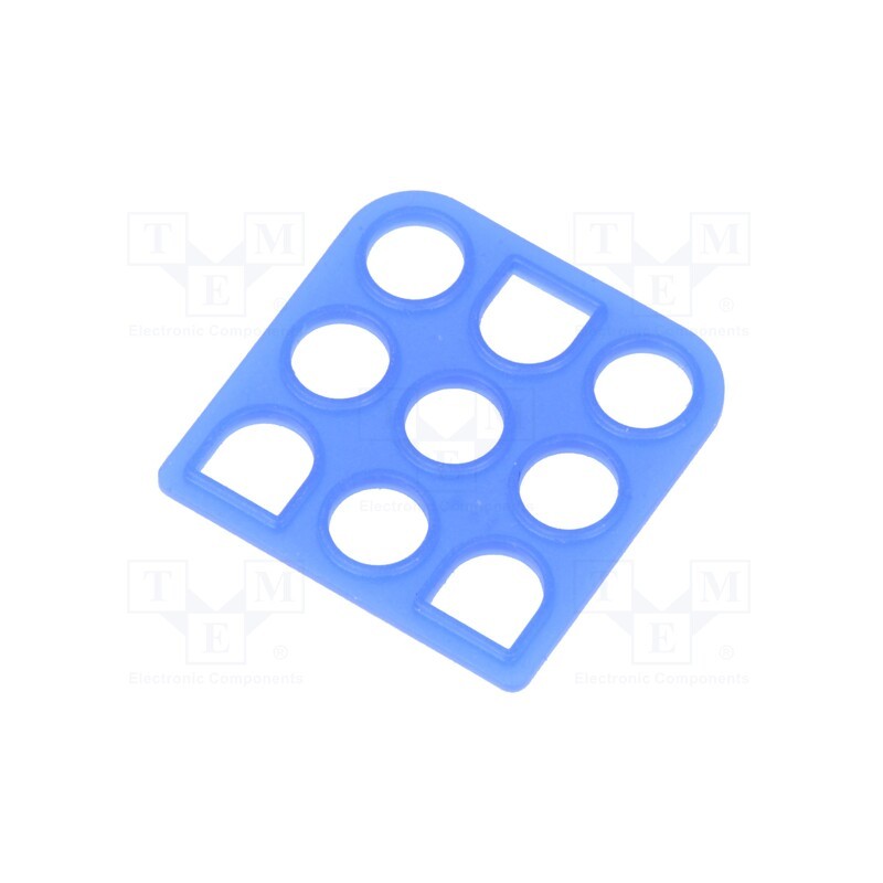 1 pcs x TE Connectivity - 794277-1 - Profile gasket, Universal MATE-N-LOK, 6.35mm, PIN: 9, Layout: 3x3
