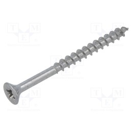 100 pcs x BOSSARD - 1347489 - Screw, for wood, 4x50, Head: countersunk, Pozidriv, PZ2, zinc, SPAX®