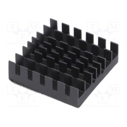 1 pcs x Advanced Thermal Solutions - ATS-55300D-C1-R0 - Heatsink: extruded, grilled, BGA, black, L: 30mm, W: 30mm, H: 9.5mm