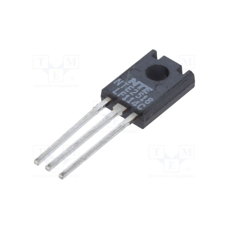 1 pcs x NTE Electronics - NTE2518 - Transistor: PNP, bipolar, 50V, 2.5A, 10W, TO126