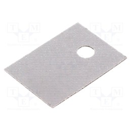 10 pcs x NINIGI - SMICA TO220 - Heat transfer pad: silicone, TO220, 0.4K/W, L: 18mm, W: 13mm