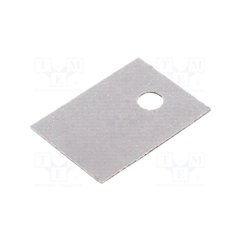 10 pcs x NINIGI - SMICA TO220 - Heat transfer pad: silicone, TO220, 0.4K/W, L: 18mm, W: 13mm