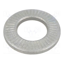 100 pcs x BOSSARD - 8054045 - Washer, internally serrated, M8, D16mm, h2.2mm, spring steel