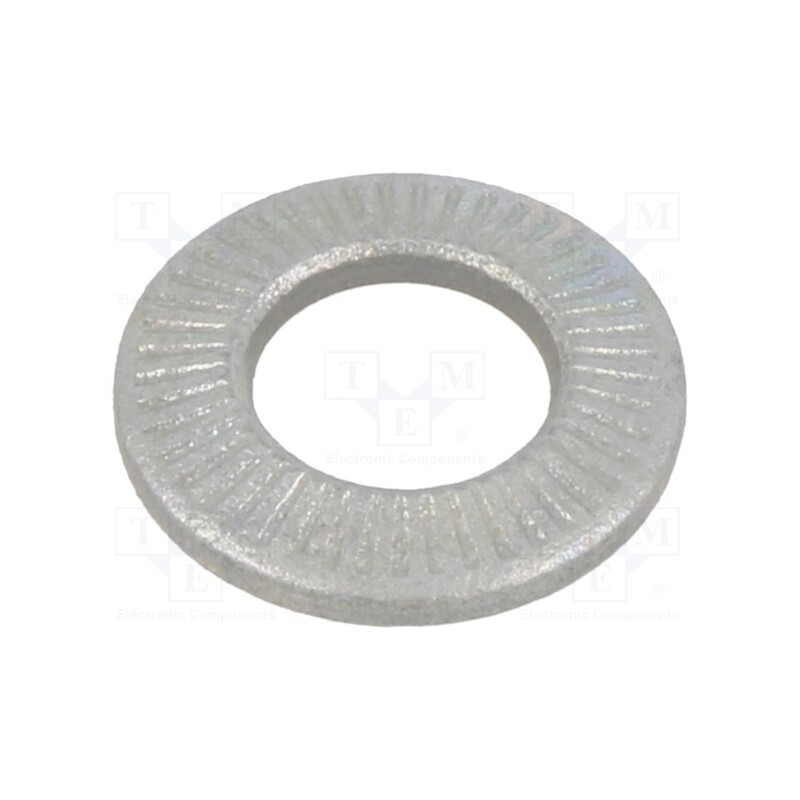 100 pcs x BOSSARD - 8054045 - Washer, internally serrated, M8, D16mm, h2.2mm, spring steel