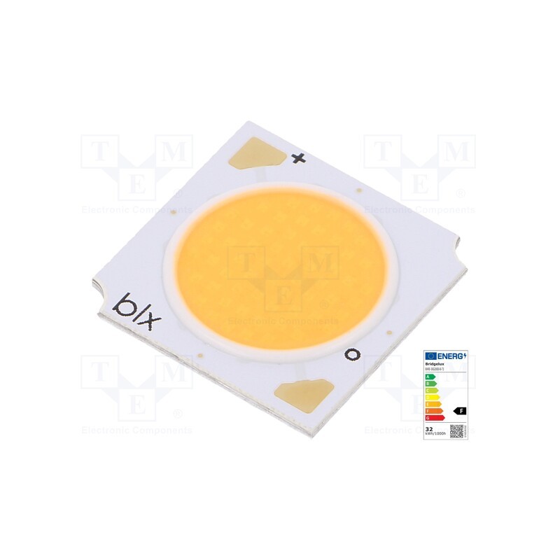 1 pcs x BRIDGELUX - BXRE-30G2000-B-73 - Power LED, COB, 120°, 450mA, P: 15.3W, 1870lm, 19x19x1.7mm, 123lm/W