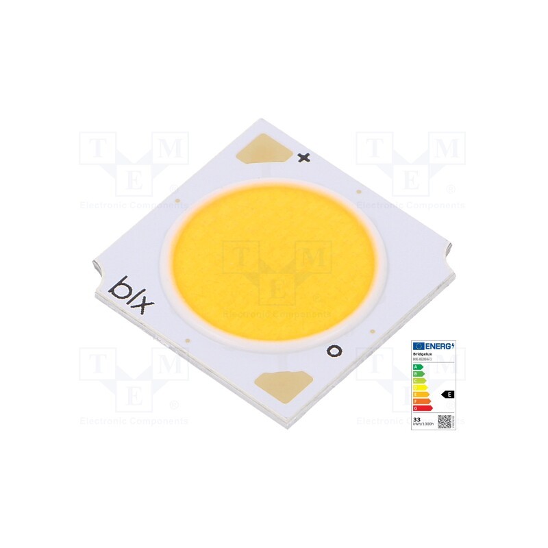 1 pcs x BRIDGELUX - BXRE-30E2000-B-73 - Power LED, COB, 120°, 450mA, P: 15.3W, 2247lm, 19x19x1.7mm, 147lm/W