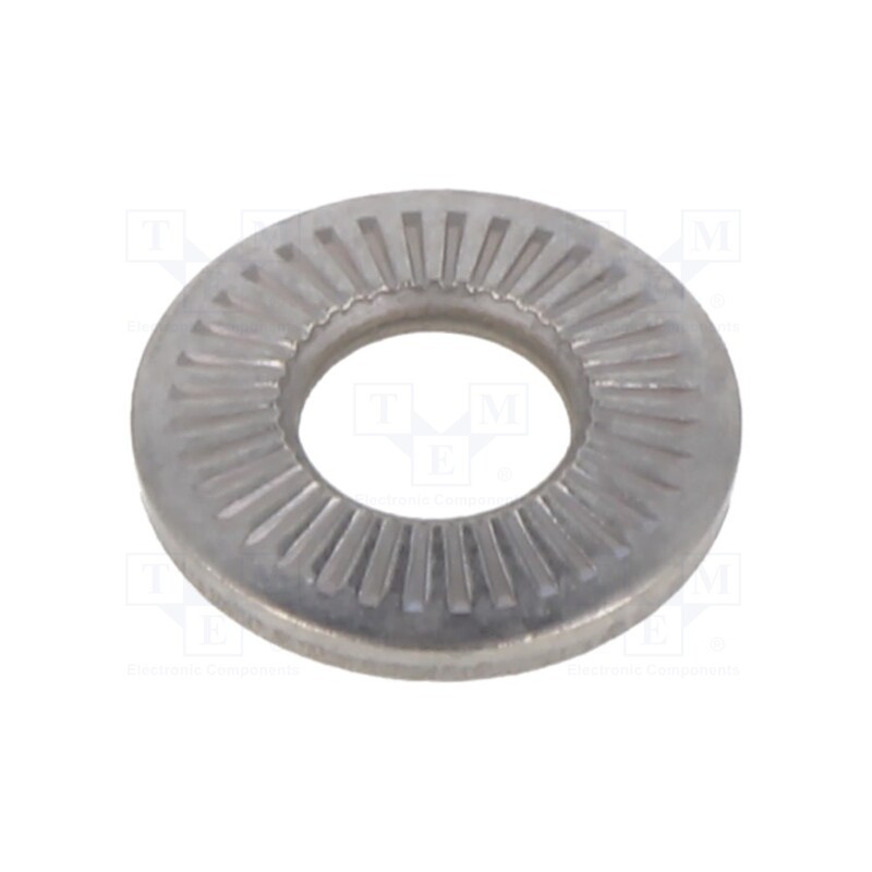 100 pcs x BOSSARD - 8217211 - Washer, internally serrated, M5, D12mm, h1.8mm, BN 85460