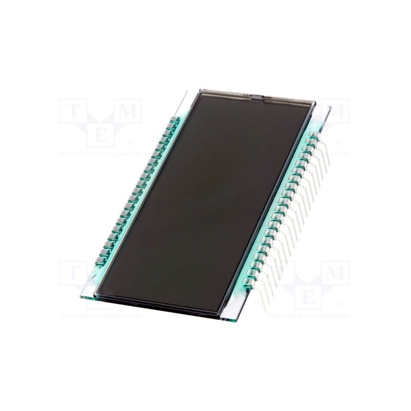 1 pcs x DISPLAY ELEKTRONIK - DE 131-RU-30/8,4 - Display: LCD, 7-segment, STN Positive, No.of dig: 3.5, Char: 17.8mm