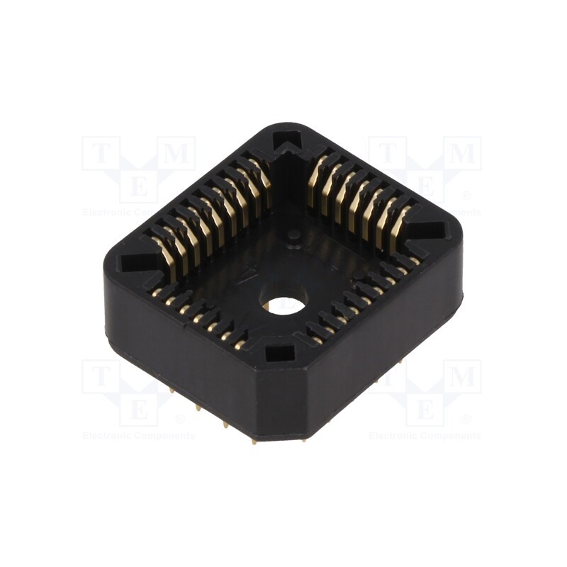 1 pcs x NINIGI - PLCC 32G - Socket: integrated circuits, PLCC32, THT, phosphor bronze, 1A