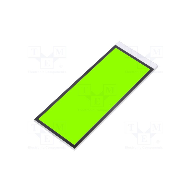 1 pcs x DISPLAY ELEKTRONIK - DE LP-506-Y - Backlight, DE158,DE160, LED, Dim: 99x38.1x2.5mm, yellow-green