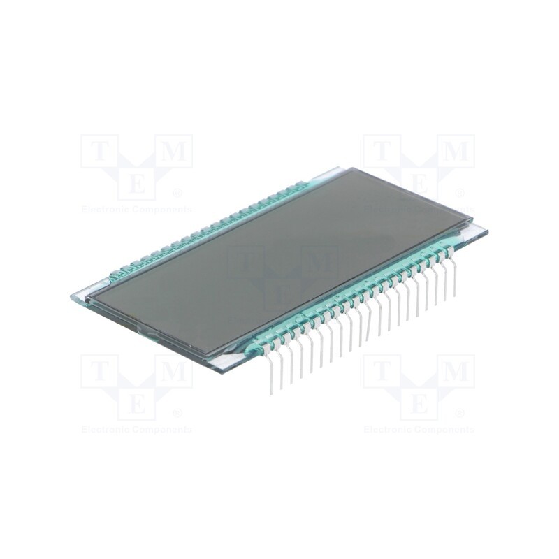 1 pcs x DISPLAY ELEKTRONIK - DE 120-TS-20/7,5/M - Display: LCD, 7-segment, STN Positive, No.of dig: 4, Char: 17.8mm