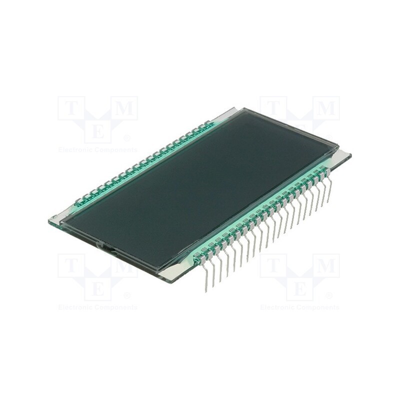 1 pcs x DISPLAY ELEKTRONIK - DE 120-RS-20/7,5 - Display: LCD, 7-segment, STN Positive, No.of dig: 4, Char: 17.8mm