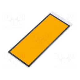 1 pcs x DISPLAY ELEKTRONIK - DE LP-506-A - Backlight, DE158,DE160, LED, Dim: 99x38.1x2.5mm, amber, 160cd/m2