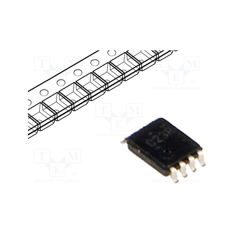 1 pcs x TEXAS INSTRUMENTS - SN74LVC1G123DCUT - IC: digital, monostable,multivibrator, Ch: 1, CMOS, 1.65÷5.5VDC